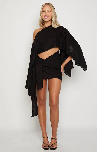 Ryoti Black Mini Dress