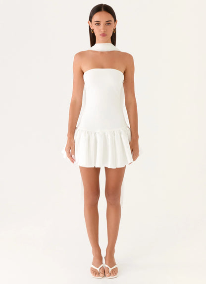 Ros Mini Dress - White
