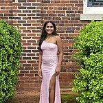 A New Glow Sequin Maxi Dress Lilac