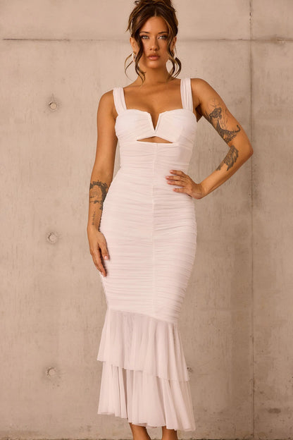 Eternal Muse Maxi Dress - White
