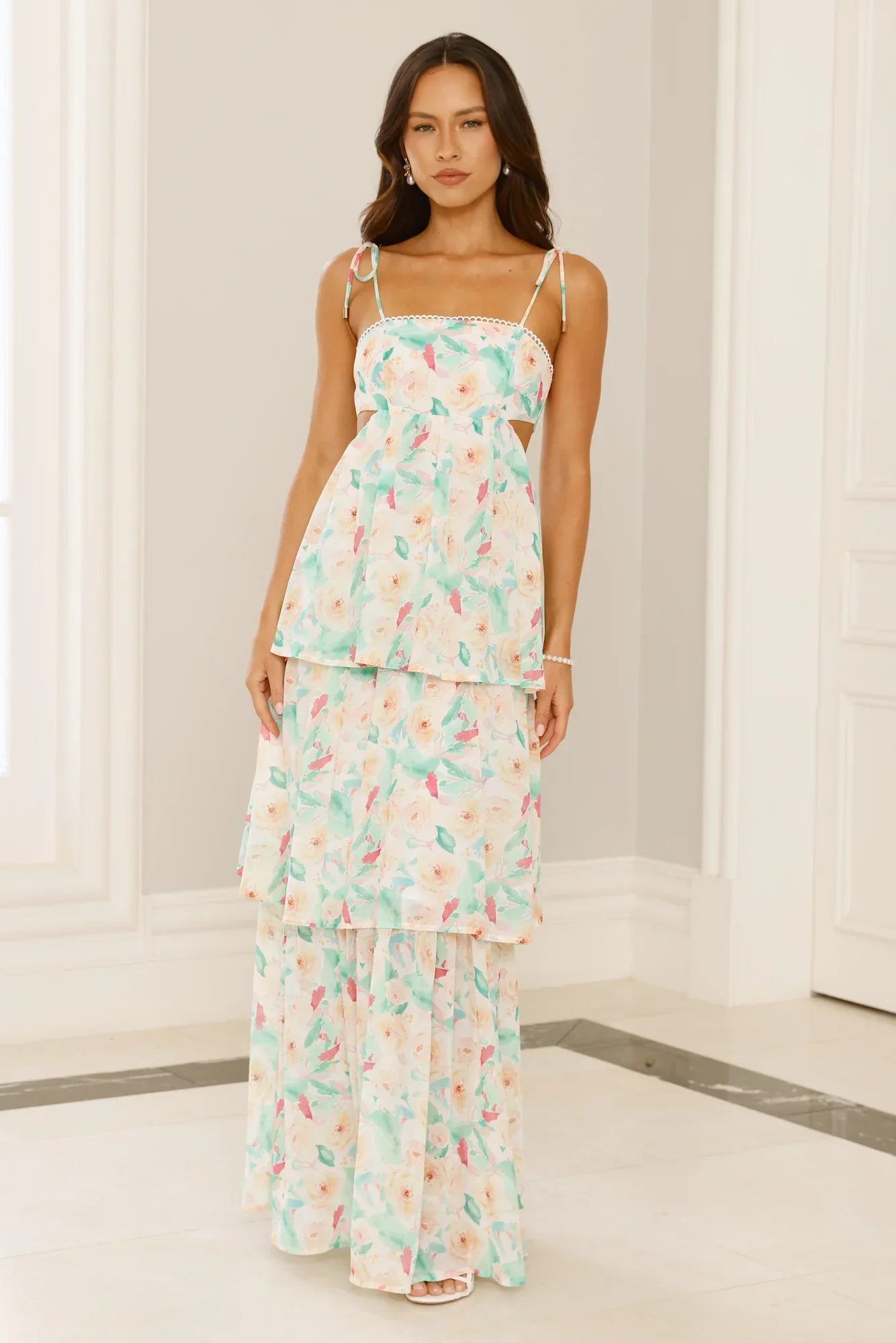 Hamilton Island Maxi Dress Green