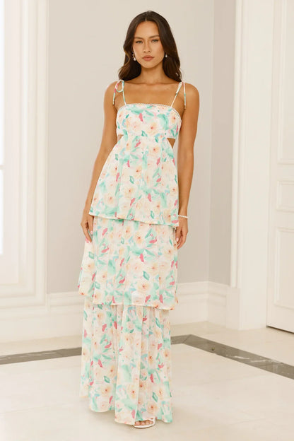Hamilton Island Maxi Dress Green