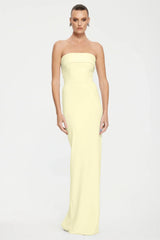 Monroe Gown - Lemon