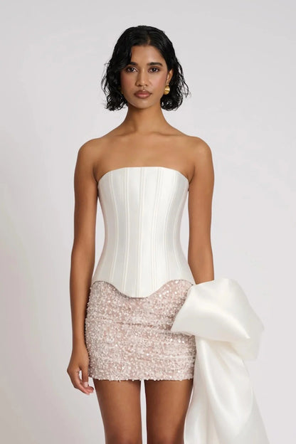 Claudia Skirt - White