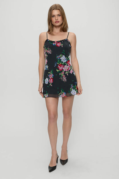Josie Floral Mini Dress - Bouquet