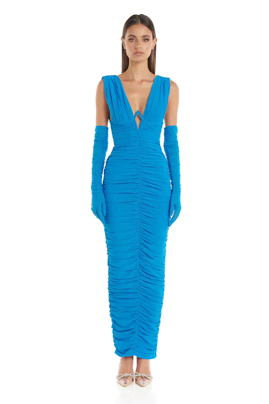 Anna Dress - Blue