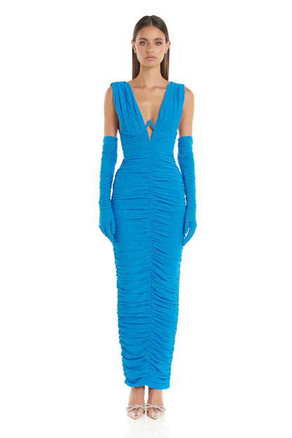Anna Dress - Blue
