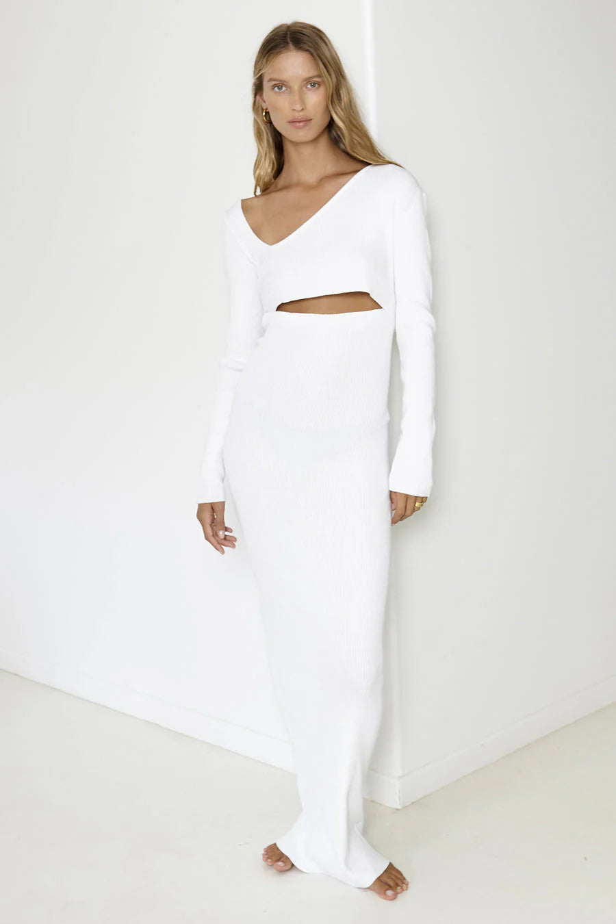 Aurora Maxi Dress - White