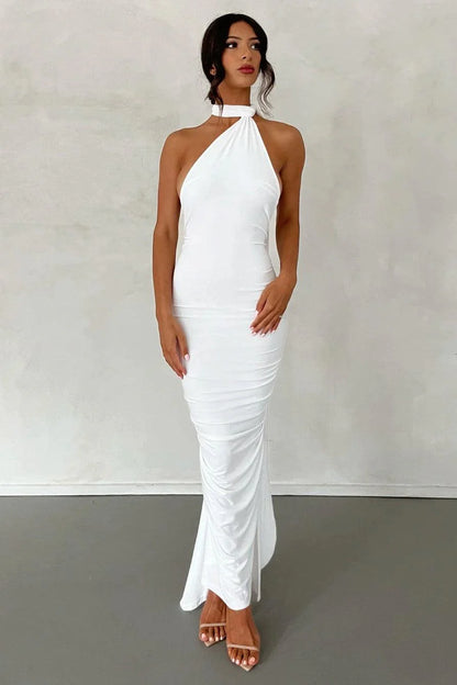 Constantina Gown - White