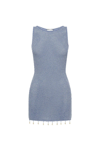 Ariya Mini Dress - Sky Blue