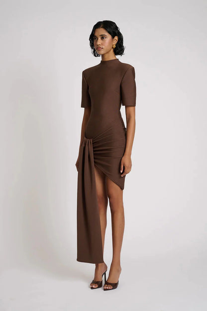 Eloise Dress - Chocolate