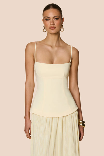 Nookie Darling Maxi Dress - Lemon