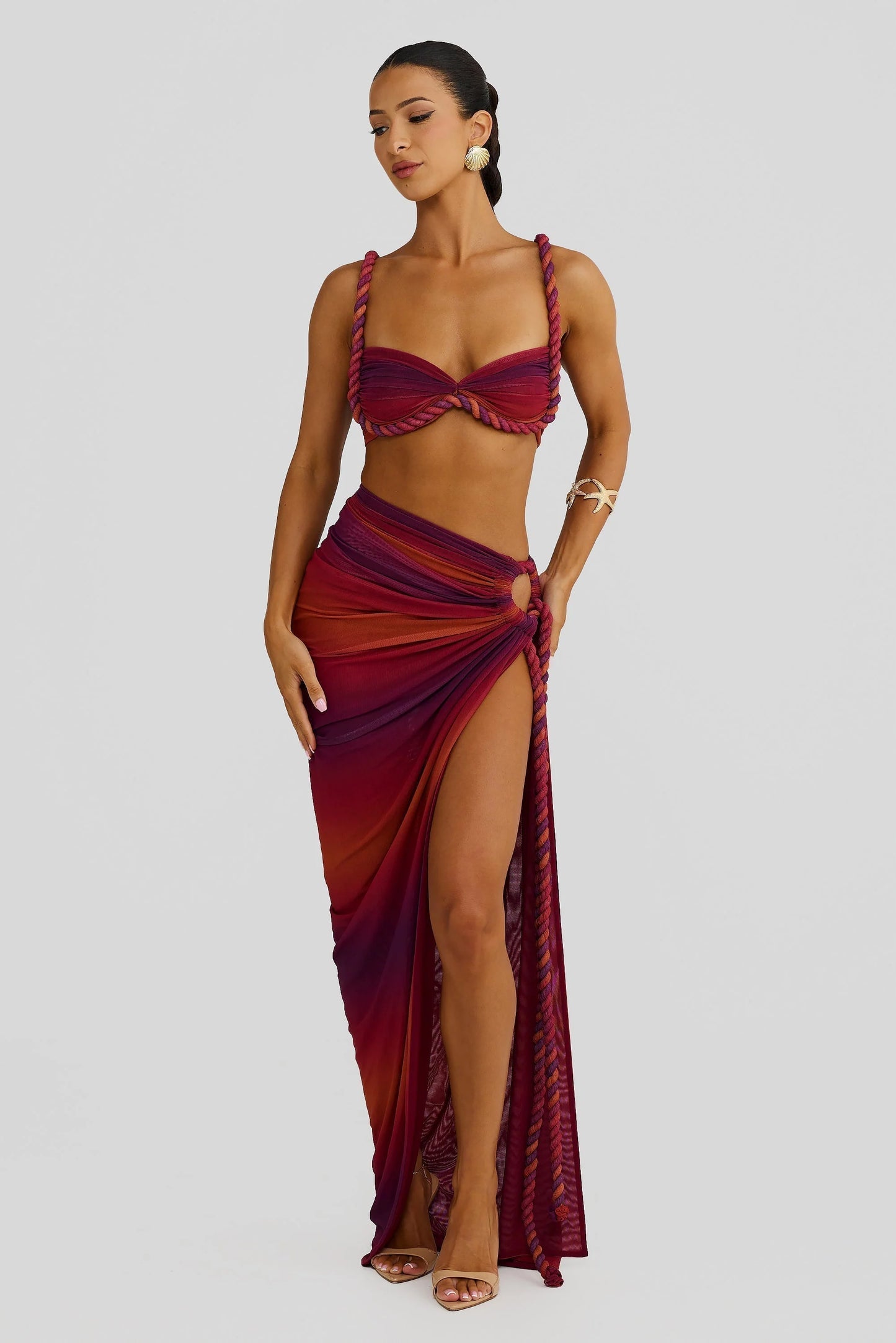 Ahria Top - Sunset Ombre