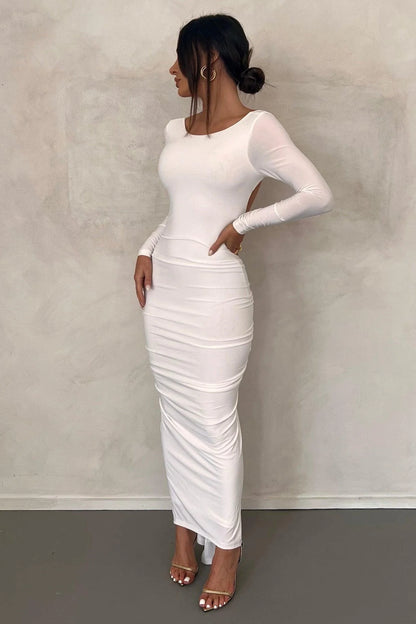 Camila Dress - White