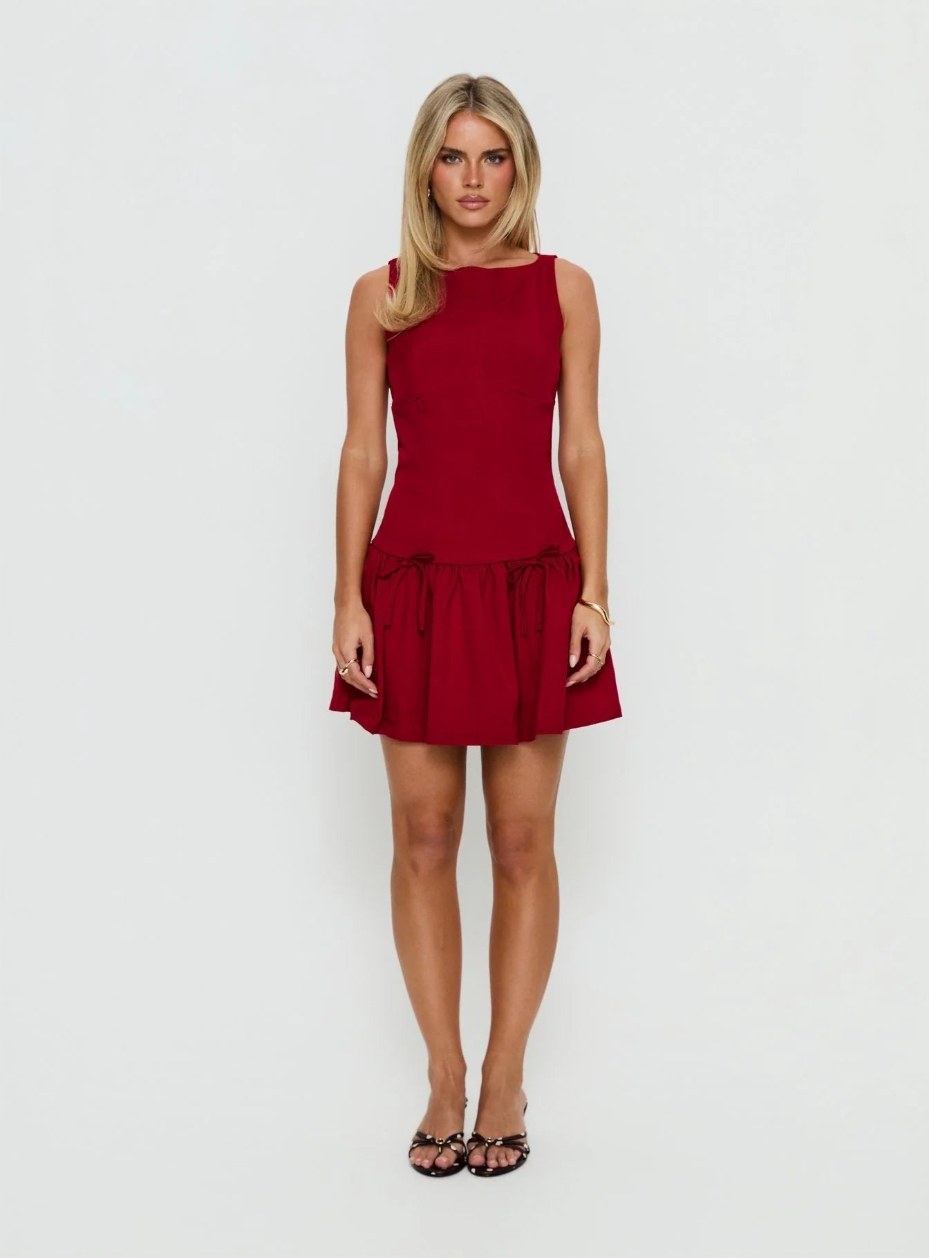 Milienne Mini Dress Red