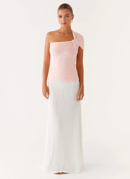 Tansy Knit Top - Pink