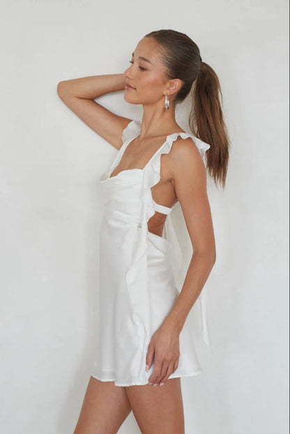Scheana Ruffle Strap Mini Dress