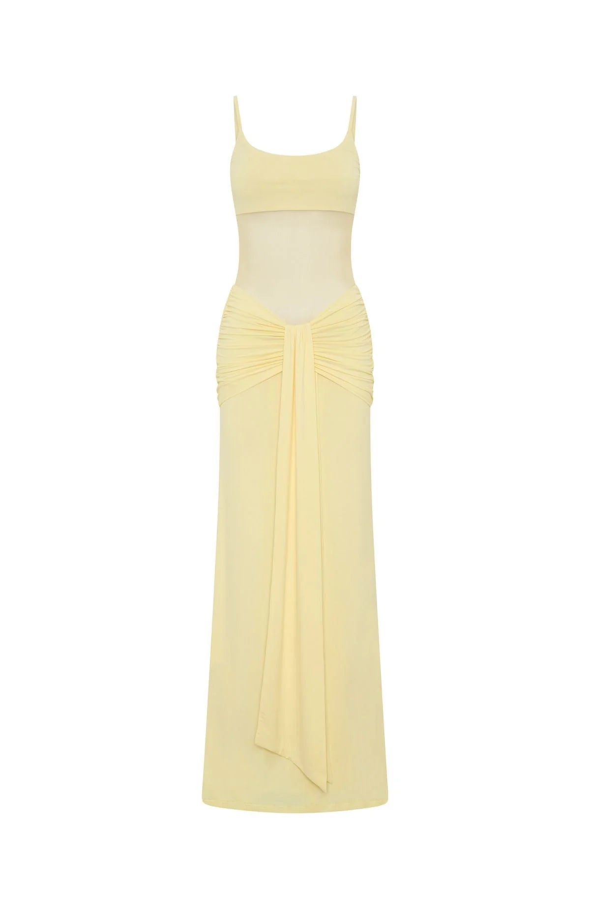 Confetti Skies Maxi Dress Lemon