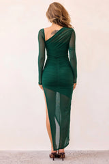 Bound By Love Midi Dress - Forest Green