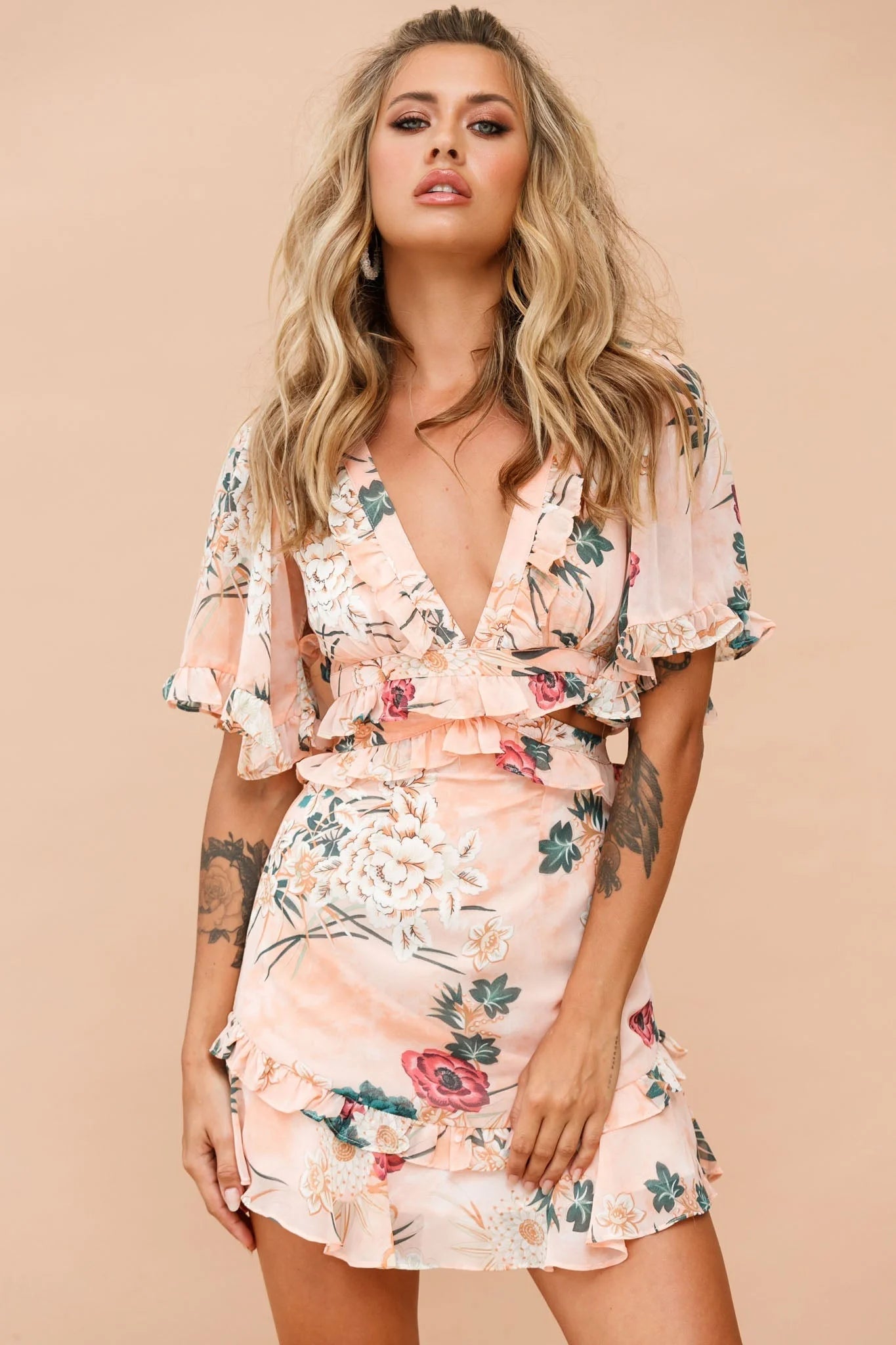Sprung In Love Dress - Orange