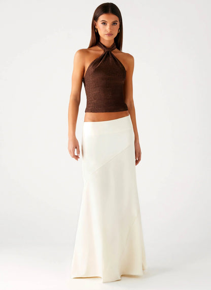 Amber Light Top - Chocolate