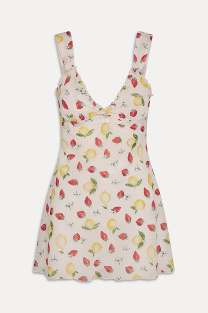 Dreamer Chiffon Mini Dress - Amalfi