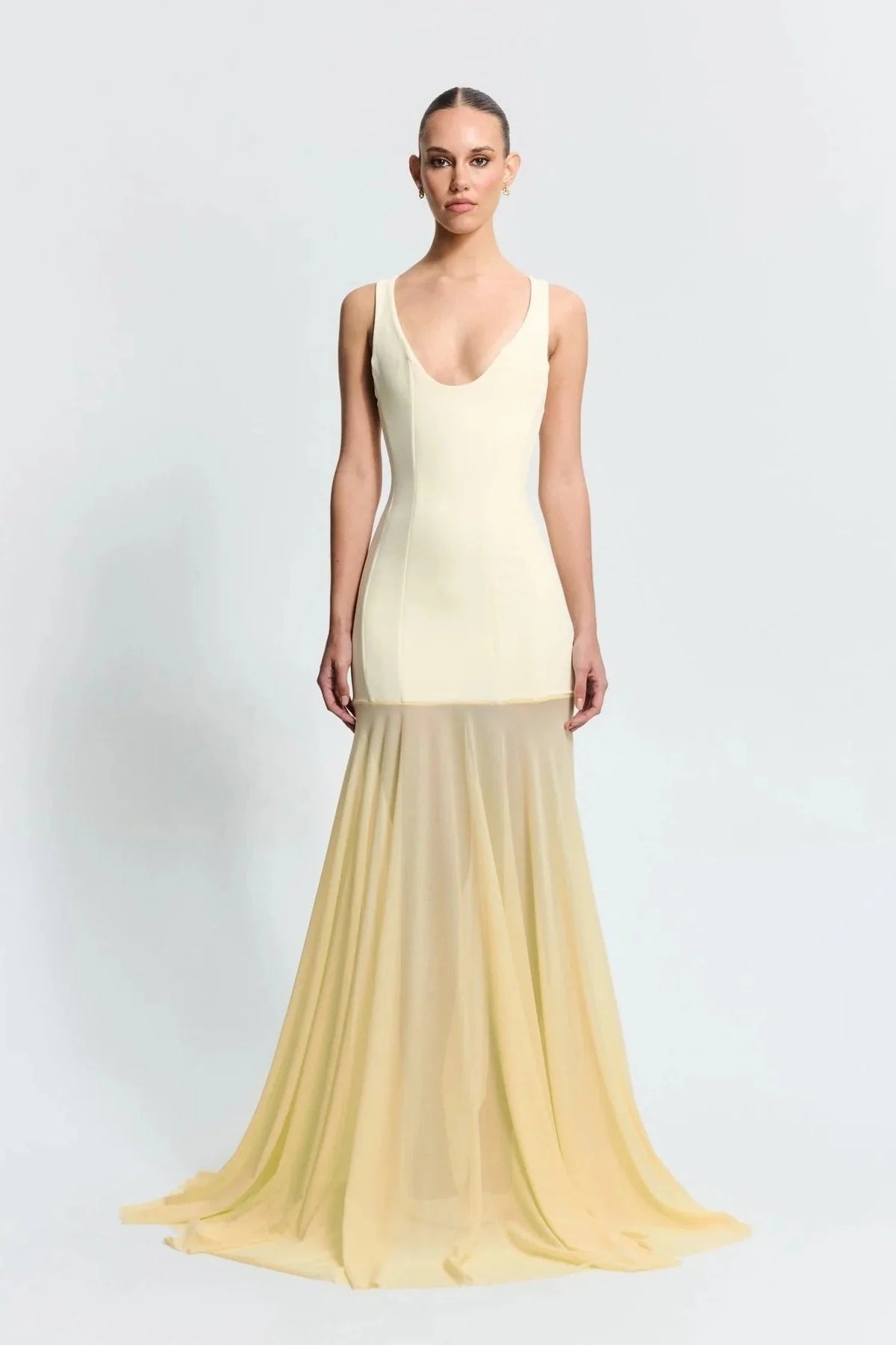 Odessa Gown - Lemon
