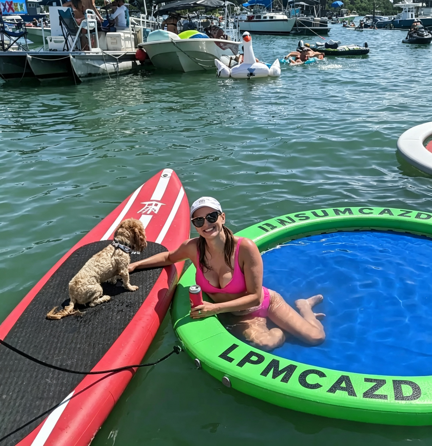 Portable Inflatable Outdoor Water Floating Mat