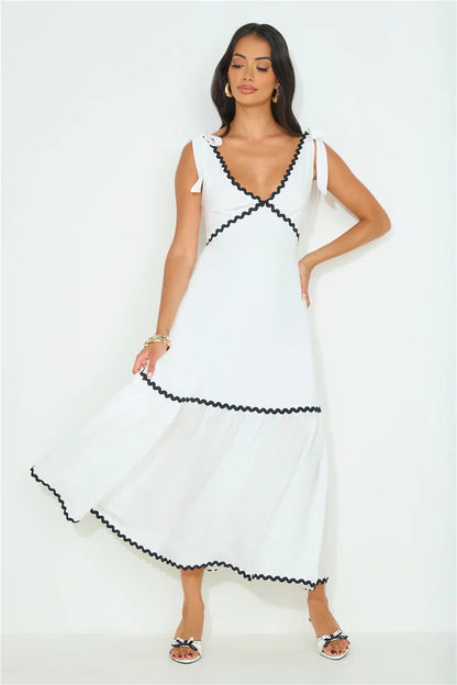 Sara Loves Maxi Dress White