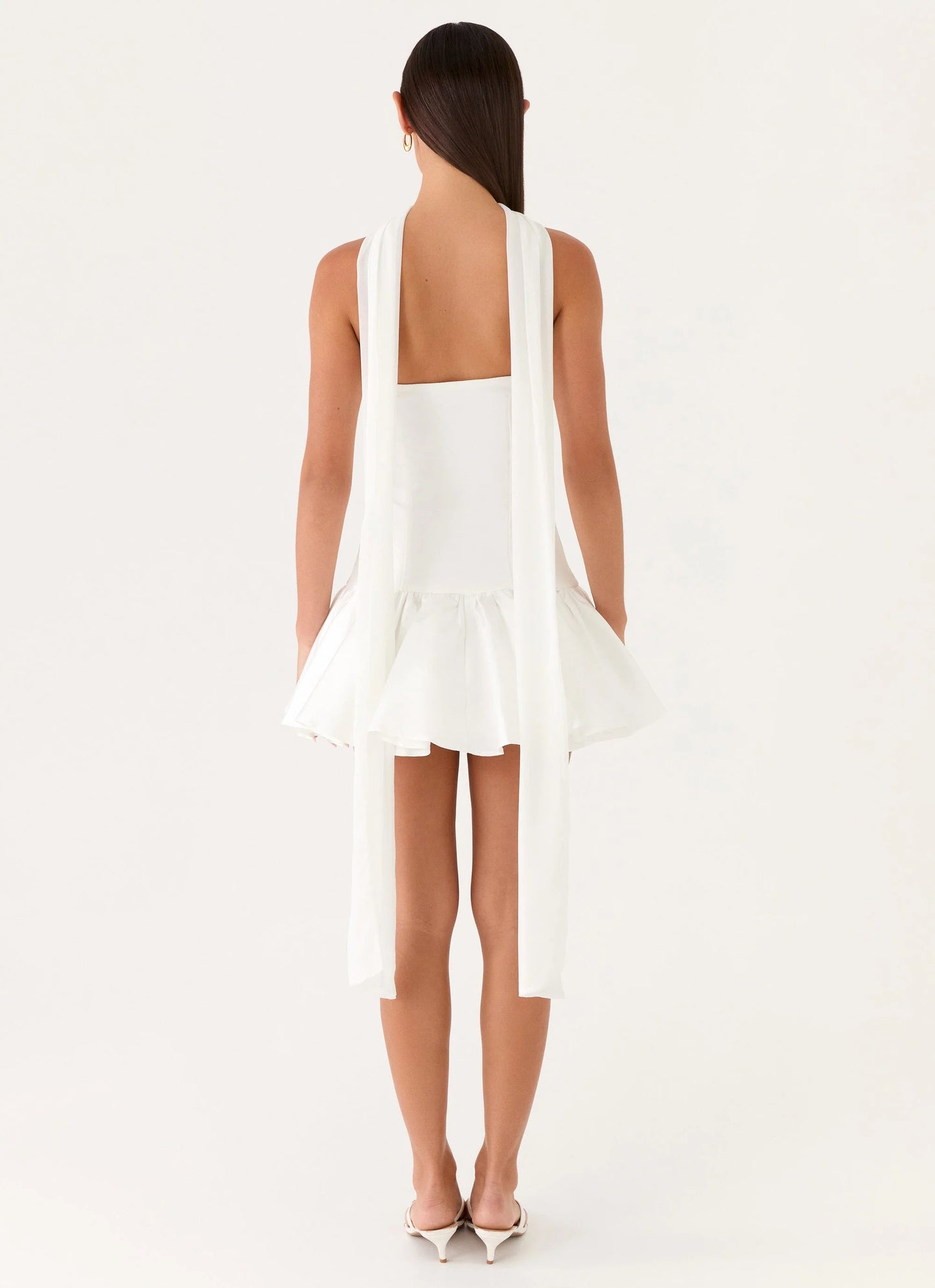 Ros Mini Dress - White