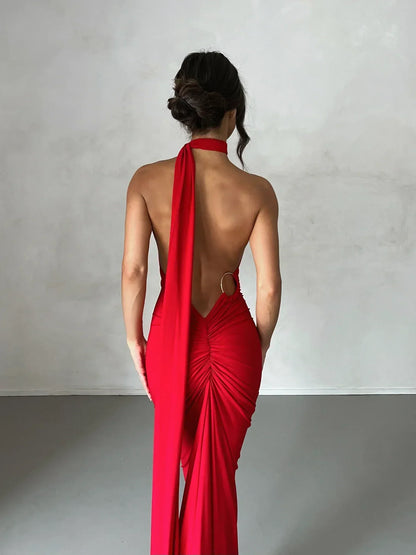 Constantina Gown - Red