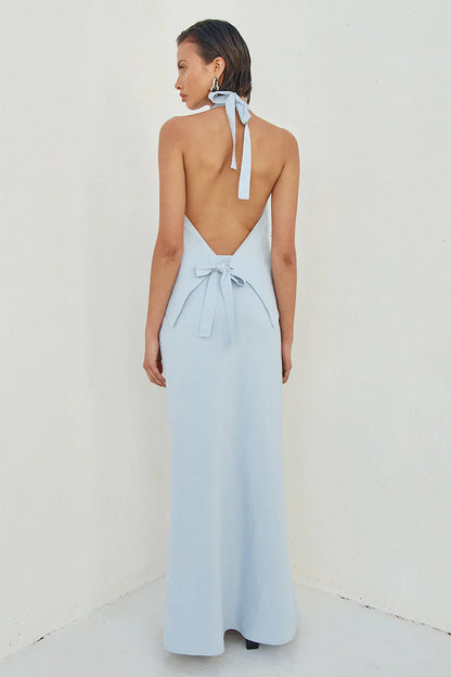 Brioni Maxi Skirt - Sky Blue