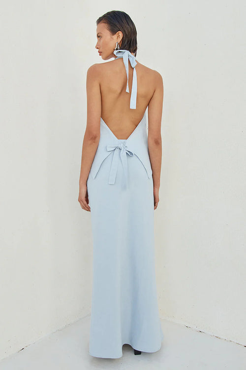 Brioni Maxi Skirt - Sky Blue