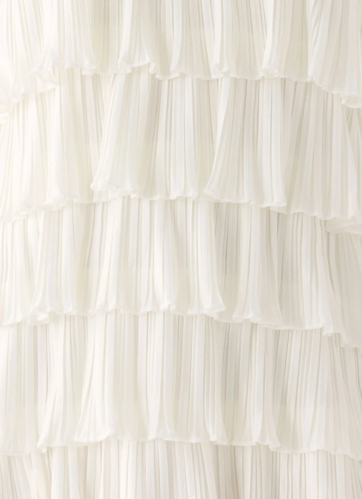 Lunar Bloom Mini Dress - Ivory