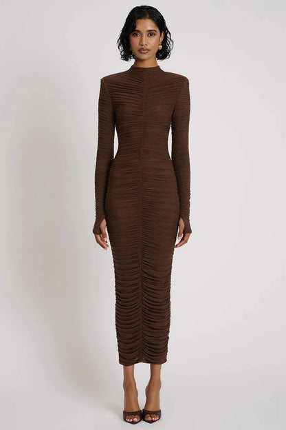 Melissa Dress - Chocolate