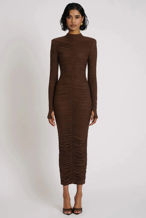 Melissa Dress - Chocolate