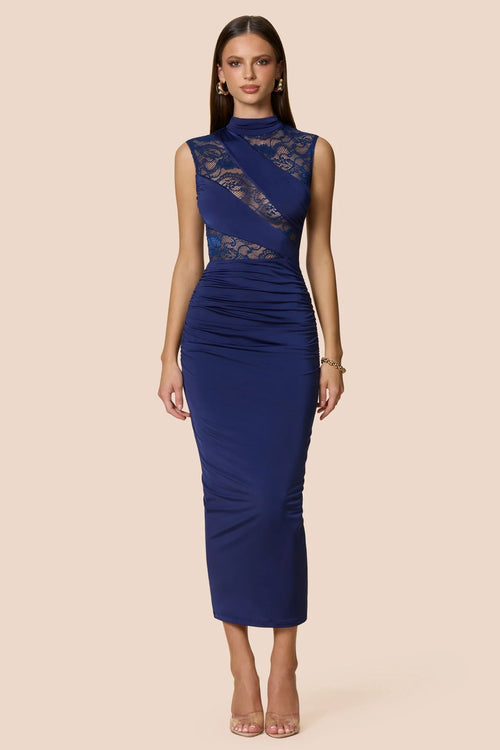 Nookie Rhianna Midi Dress - Midnight