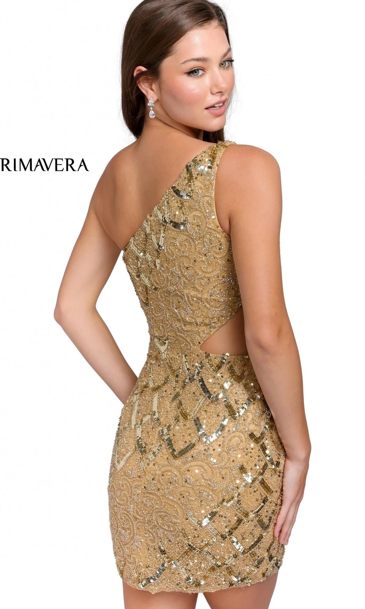 Short Homecoming Dress by Primavera 3504
