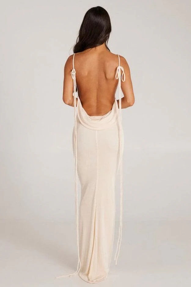 Cristina Gown - Pearl White