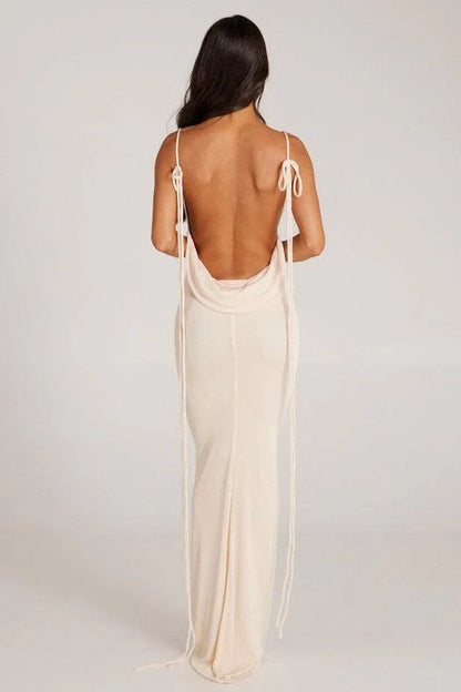 Cristina Gown - Pearl White