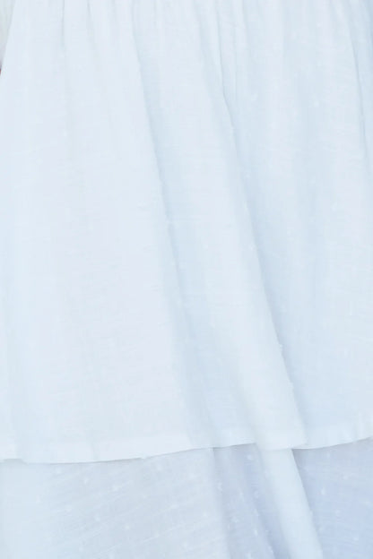 Morning Sky Dress White