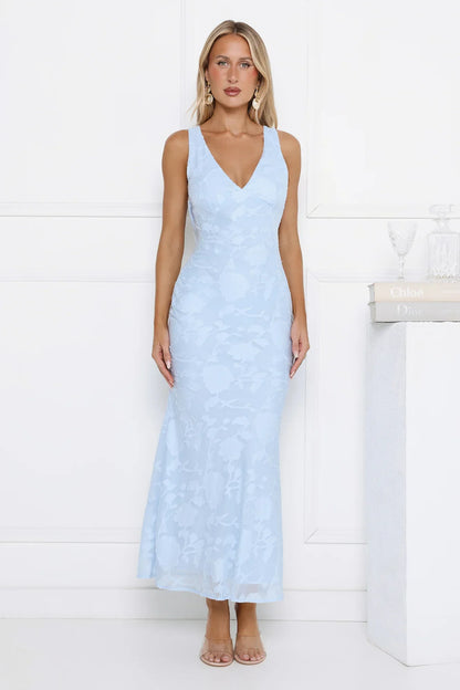 Lovers Not Friends Maxi Dress Blue
