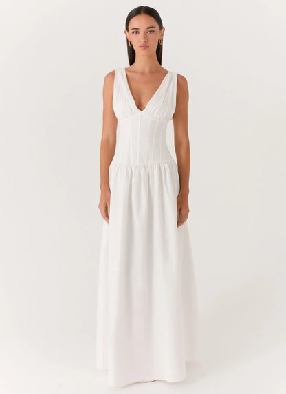 Eunbi Maxi Dress - White
