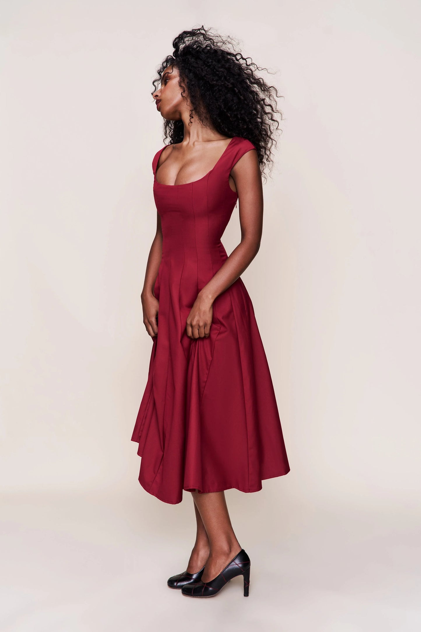 Leila Twill Dress
