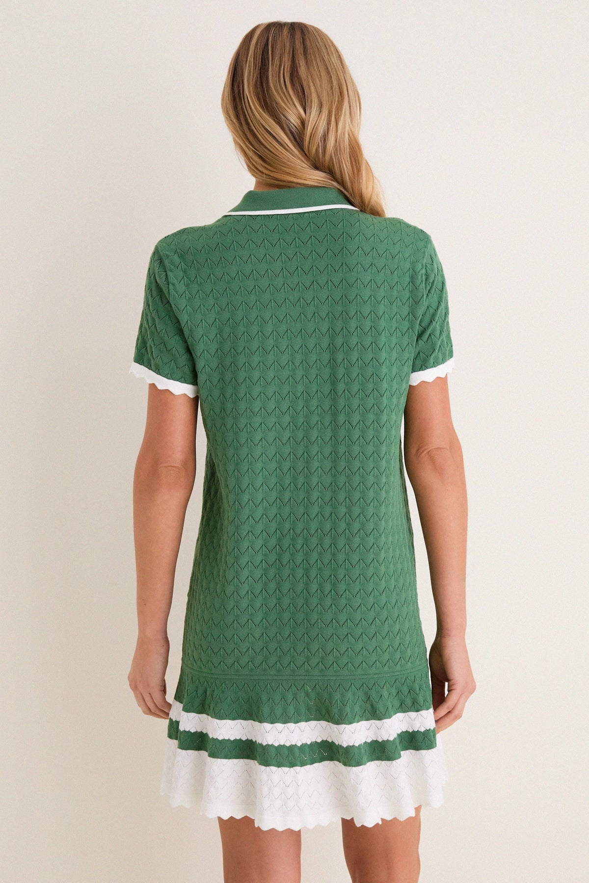 Mountain View May Sweater Polo Dress