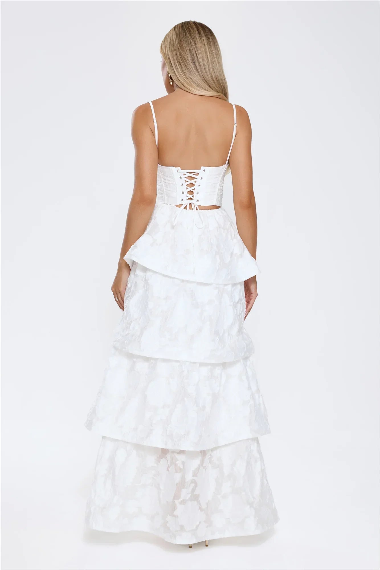 Elevated Desire Maxi Dress White