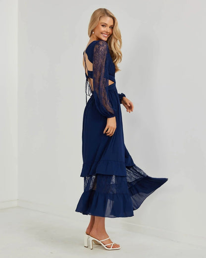 Annie Dress - Navy