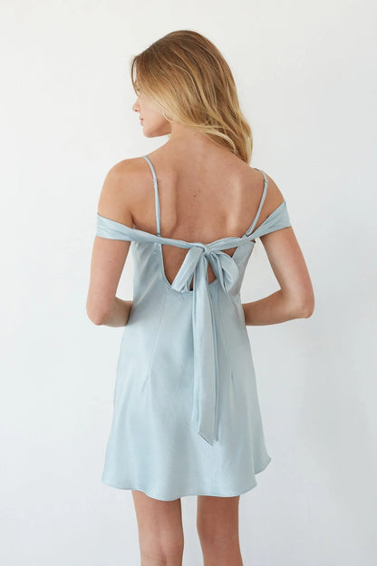 Alira Satin Mini Dress
