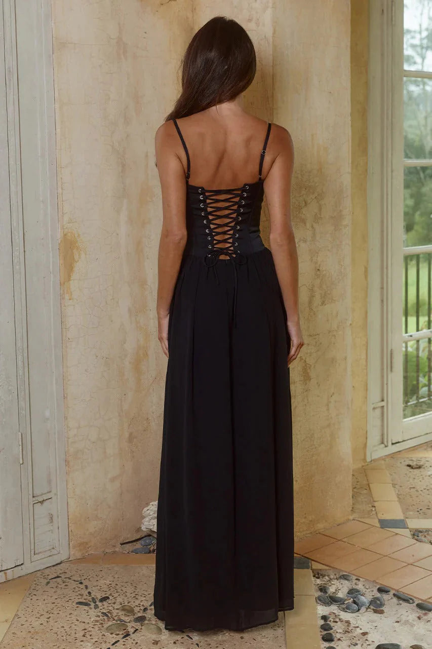 Scarlett Maxi Dress - Black