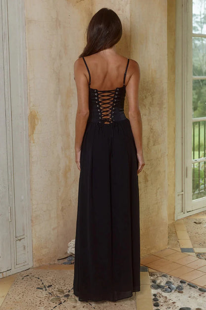 Scarlett Maxi Dress - Black